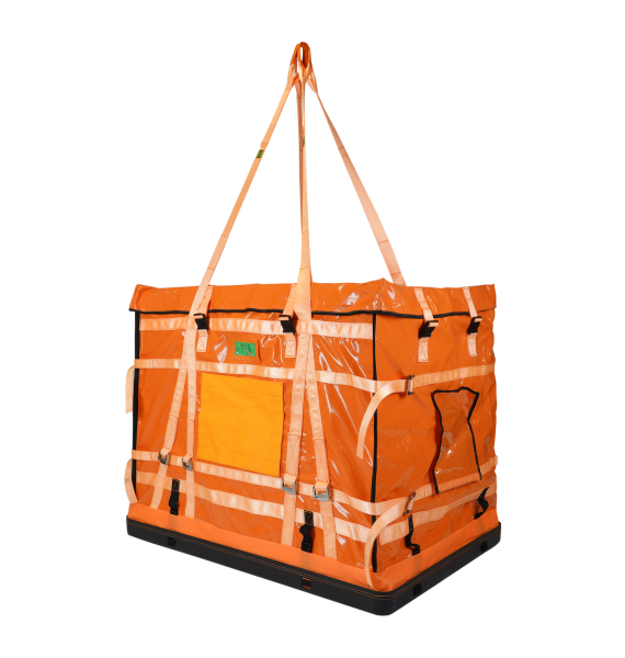 Extra Heavy-Duty Small Square Lifting Bag (90L) with Hard Bottom, SWL 500kg
